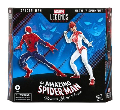 Sběratelská akční figurka The Amazing Spider-Man: Renew Your Vows Marvel Legends 2-Pack 2022 Spider-Man & Marvel's Spinneret 15 cm